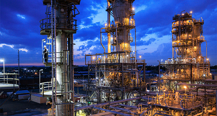 The Phillips 66 Bayway Refinery
