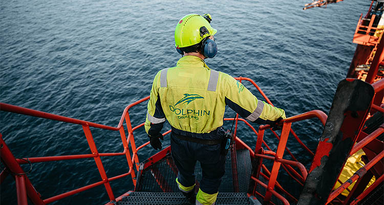 Dolphin Drilling on offshore rig