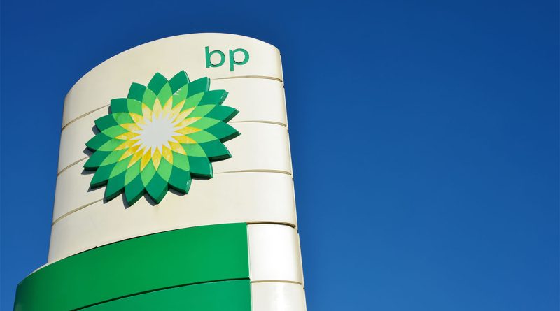BP logo on sign to support David Hager article