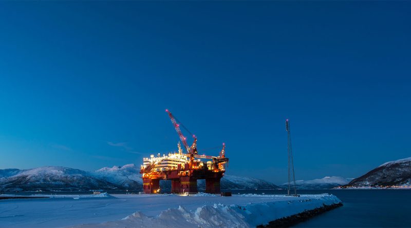 Aker BP’s Deepsea Stavanger rig drilling the Omega Alfa exploration well in the North Sea, one of Norway’s largest oil discoveries in a decade.